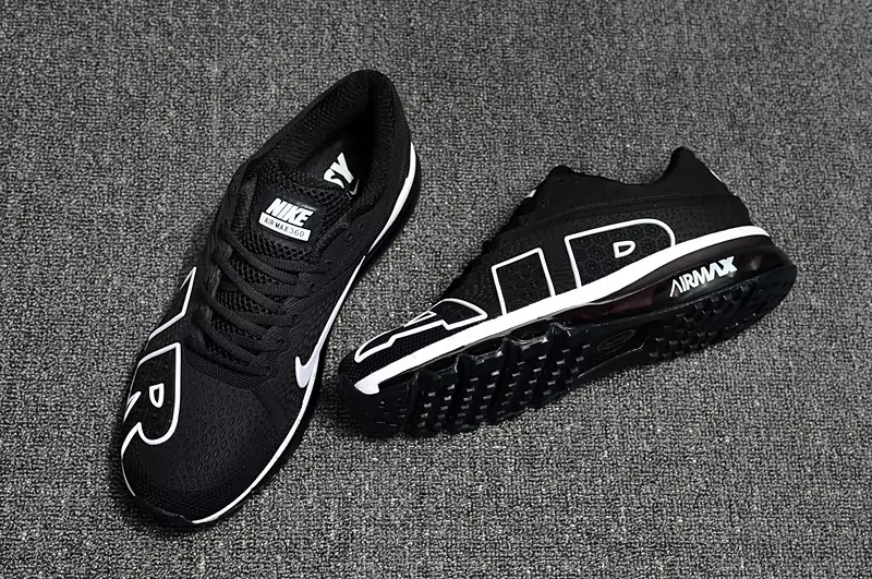 chaussures jogging course nike air max plus flair black